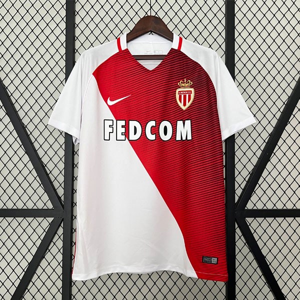 Tailandia Camiseta AS Monaco Primera Equipación Retro 2016 2017